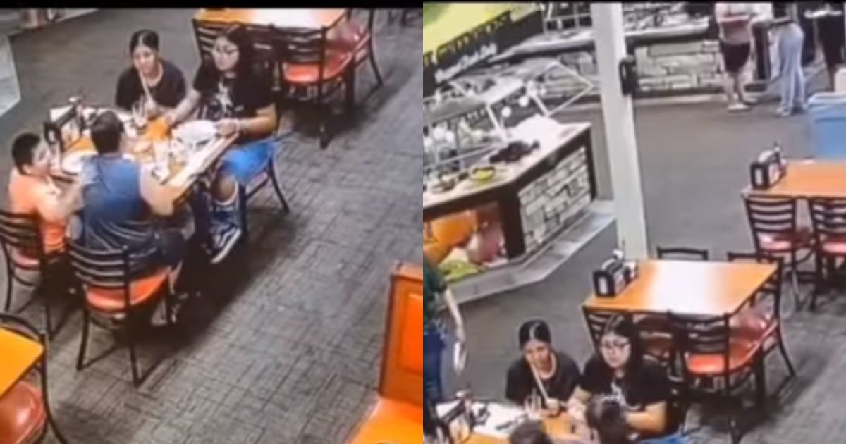 VIDEO खाना खाते वक्त सांस की नली में अटक गया निवाला, रेस्टोरेंट की