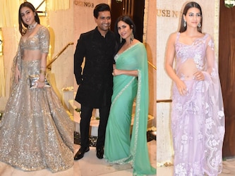  मुंबईः शाहरुख खान (Shah Rukh Khan) हों या अमिताभ बच्चन (Amitabh Bachchan), सितारों की पार्टियों की चर्चा बेहद आम बात है. फिर चाहे वह सामान्य गैदरिंग हो या फिर किसी की बर्थडे पार्टी, सितारों के घर जब कोई पार्टी होती है, किसे जलसे से कम नहीं होती.तो जब बात दिवाली की आती है तो इन सेलेब्स के बीच कोई जलसा ना हो, ऐसा कैसे हो सकता है. इस बीच, मनीष मल्होत्रा (Manish Malhotra) की दिवाली पार्टी की जमकर चर्चा हो रही है, जिसमें कैटरीना कैफ-विक्की कौशल से लेकर कृति सेनन सहित कई सितारे पहुंचे. आप भी देखें मनीष मल्होत्रा की दिवाली पार्टी की ये तस्वीरें- (फोटो साभारः Viral Bhayani)