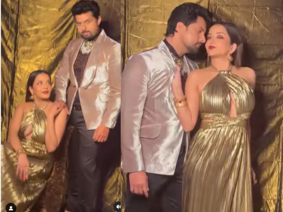  आपको बता दें कि एक्ट्रेस ने फोटोशूट किसी और के साथ नहीं बल्कि अपने पति विक्रांत सिंह राजपूत संग कराया है.