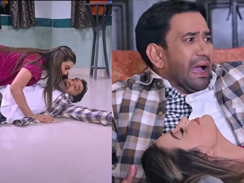 'रात डेढ़ बजे' दिनेश लाल निरहुआ संग रोमांटिक मूड में दिखीं एक्ट्रेस अक्षरा सिंह