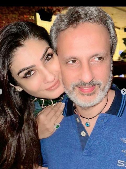 raveena tandon, anil thadani