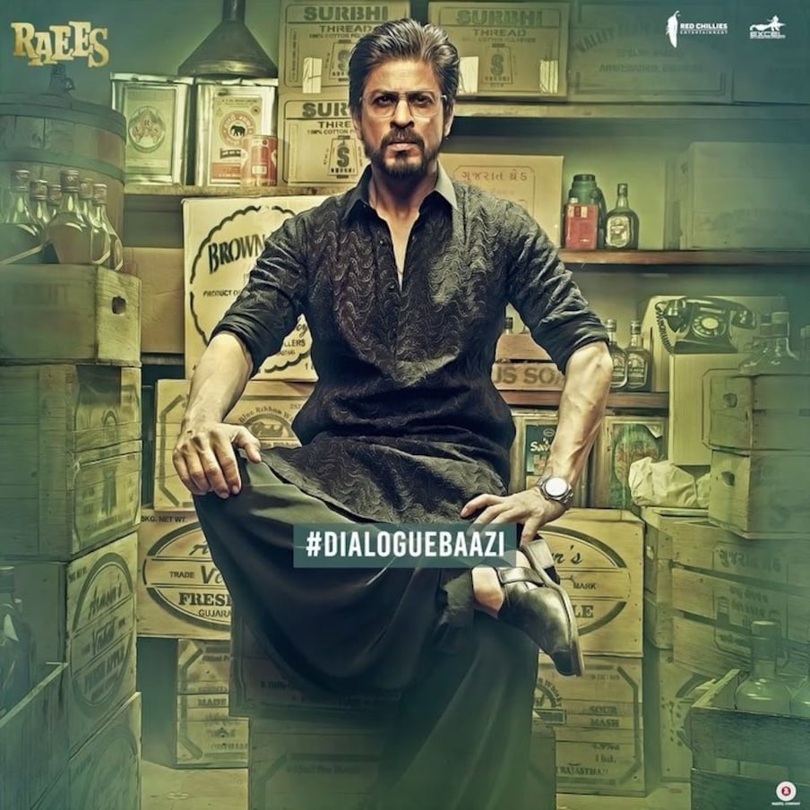  फिल्म रईस में विलेन के लुक में शाहरुख खान(फोटो साभार: Instagram@iamsrk)