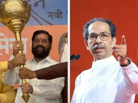 शिवसेना के शिंदे और ठाकरे गुट में प्रभुत्‍व की लड़ाई जारी है. (न्‍यूज 18 हिन्‍दी ग्राफिक्‍स)