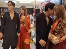 VIDEO: सुजैन का दिवाली पार्टी में दिखा रोमांटिक अंदाज, BF अर्सलान को किया KISS