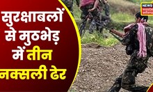 Bijapur Encounter News : सुरक्षाबलों के साथ मुठभेड़ में तीन नक्सली हुए ढेर, इलाके में सर्चिंग जारी