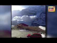 Viral Video : लाहौल स्पीति में अचानक टूटा ग्लेशियर | Lahaul Spiti | Hindi News | 30 Nov
