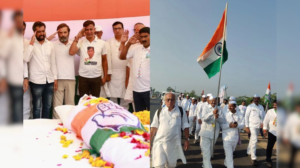 भारत जोड़ो यात्रा में सेवा दल के पदाधिकारी की मौत राहुल सहित प्रमुख नेताओं ने जताया शोक