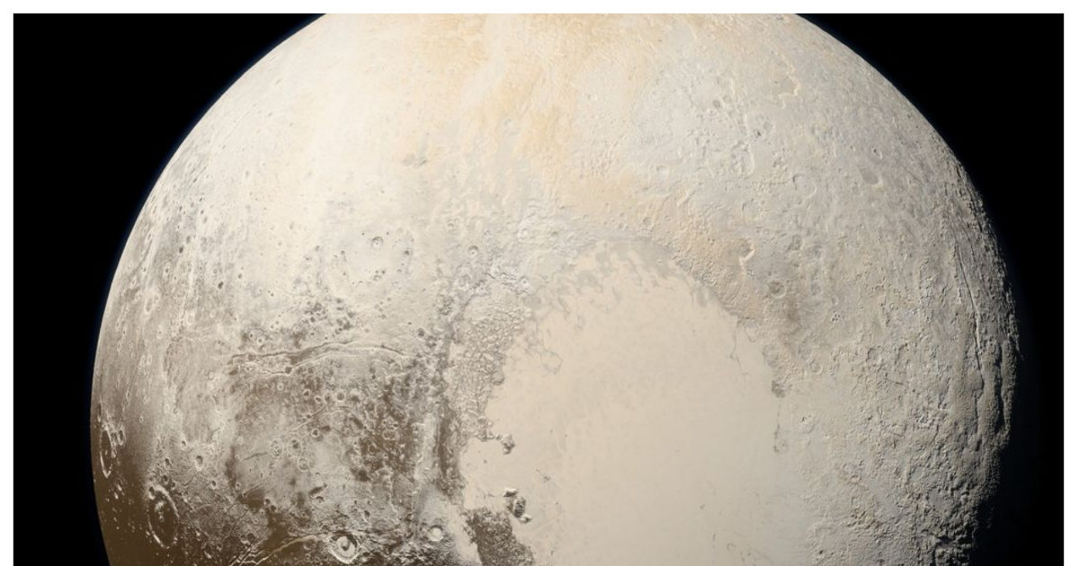 NASA has shared an amazing picture of Pluto, have you seen it?