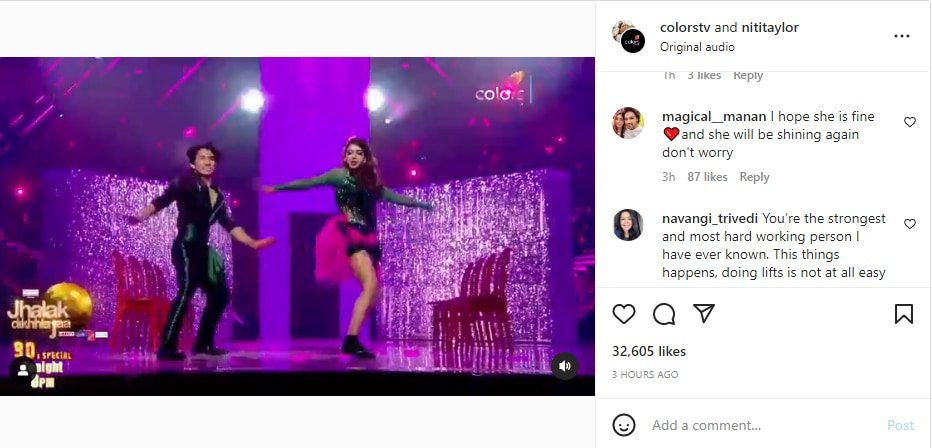 Niti Taylor, Jhalak Dikhla Jaa 10, नीति टेलर, झलक दिखला जा 10