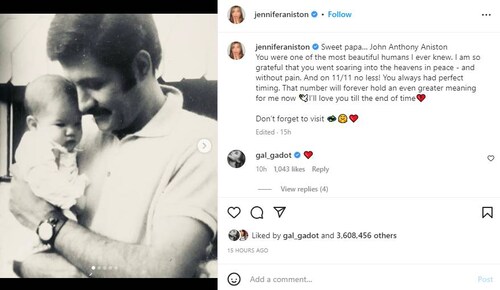 जेनिफर एनिस्टन पोस्ट