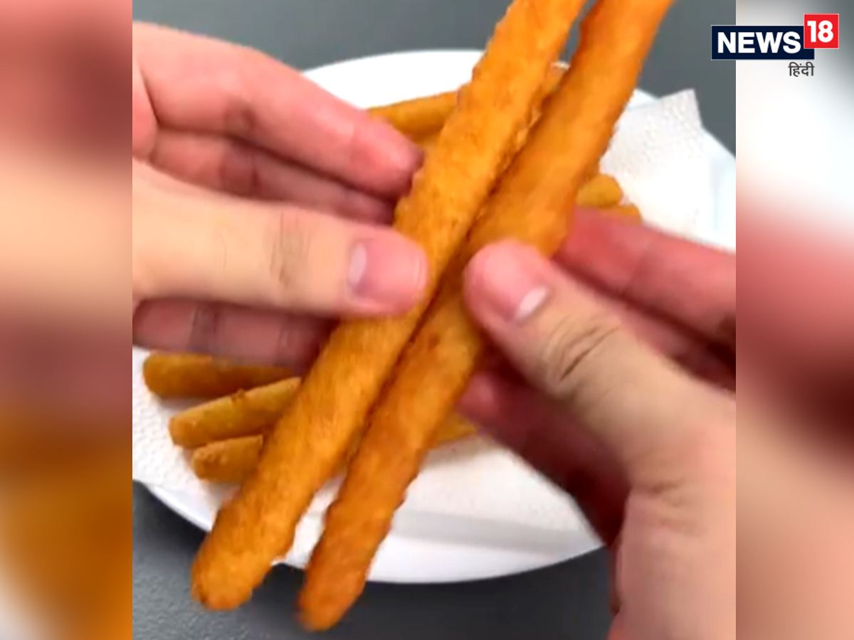 पोटैटो क्रंची फ्राइज़ रेसिपी (Potato Crunchy Fries Recipe) Image - (Instagram/@kirbyquimado)