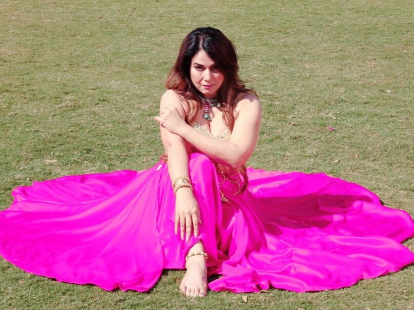 Pakhi Hegde Latest Photos in Yellow Saree