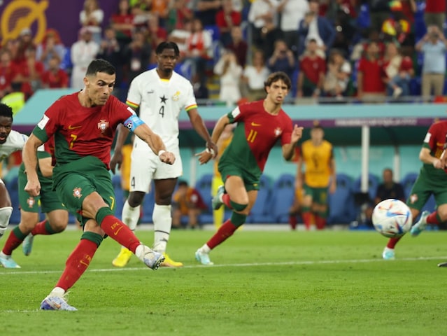 Portugal scored 2 goals in 2 minutes, Ghana's crushing necklace; Ronaldo's record Portugal scored 2 goals in 2 minutes, Ghana's crushing necklace; Ronaldo's record