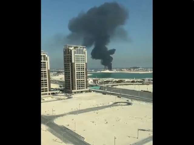 FIFA WC: Accident before Mexico-Argentina match, fierce fire near stadium FIFA WC: Accident before Mexico-Argentina match, fierce fire near stadium