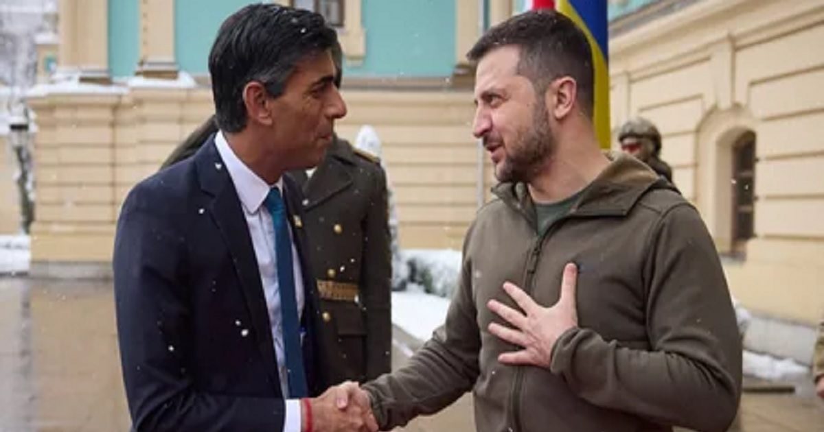 Ukraine-Russia war: ब्रिटिश PM सुनक ने किया कीव का दौरा, 6 करोड़ डॉलर का एयर डिफेंस पैकेज दिया – ukraine russia war british prime minister rishi sunak makes 1st visit to ukraine as uk pm announces 60mn air defence package rks – News18 हिंदी