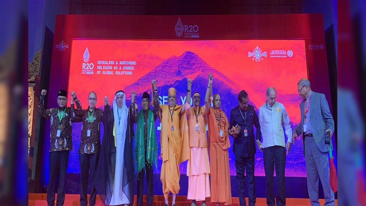 बीएपीएस स्‍वामीनारायण संस्‍था के पी भद्रेशदास स्‍वामी जी ने जी20 धार्मिक मंच में प्रतिनिधित्‍व किया 