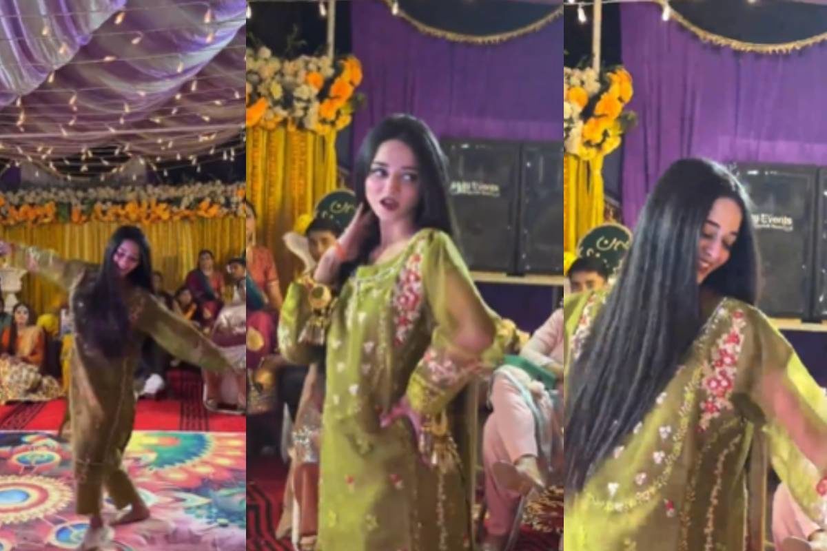 लता मंगेशकर के गाने पर पाकिस्तानी लड़की ने किया धांसू डांस, Video देख  दीवाने हुए लोग! - viral video of pakistani bride dances in a wedding on lata  mangeshkar song mera dil