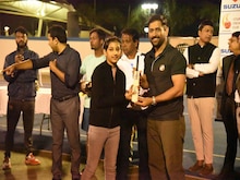 T-20 वर्ल्ड कप में हार के गम के बीच धोनी का टेनिस में जलवा, जीता टूर्नामेंट