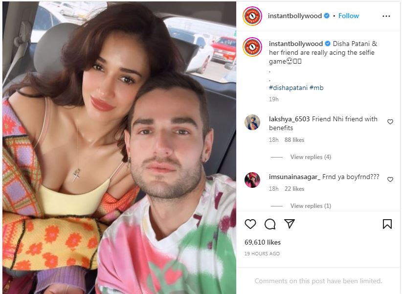 disha patani, insta