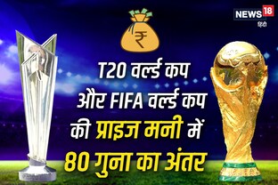 FIFA World Cup की फिसड्‌डी टीम को T20I वर्ल्ड चैंपियन से 6 गुना इनामी राशि मिलेगी, जानें Full Prize Money