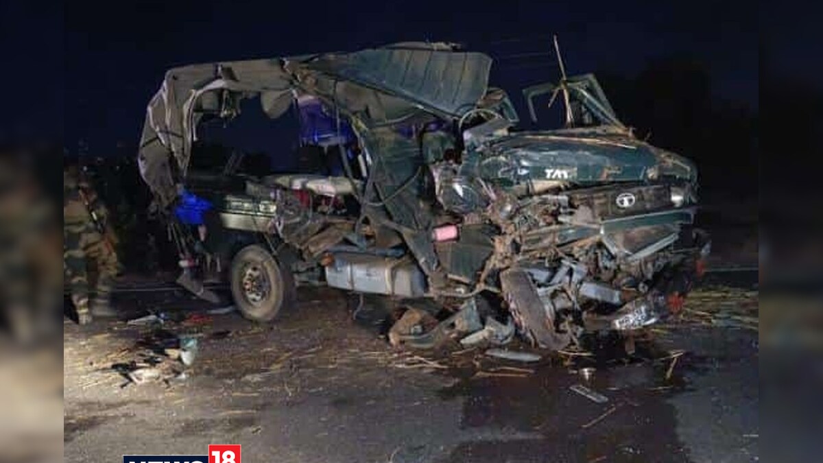 राजस्थान: BSF के वाहन और ट्रक के बीच भीषण भिड़ंत 2 जवानों की मौत 5 की हालत गंभीर