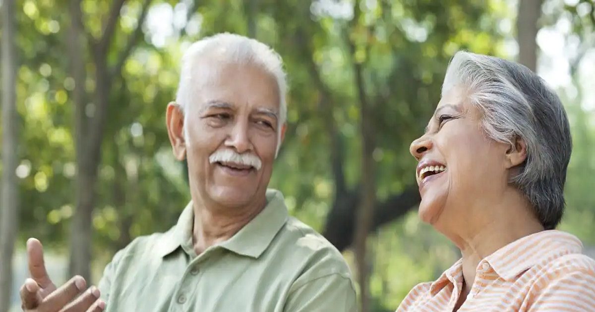 senior citizens happy