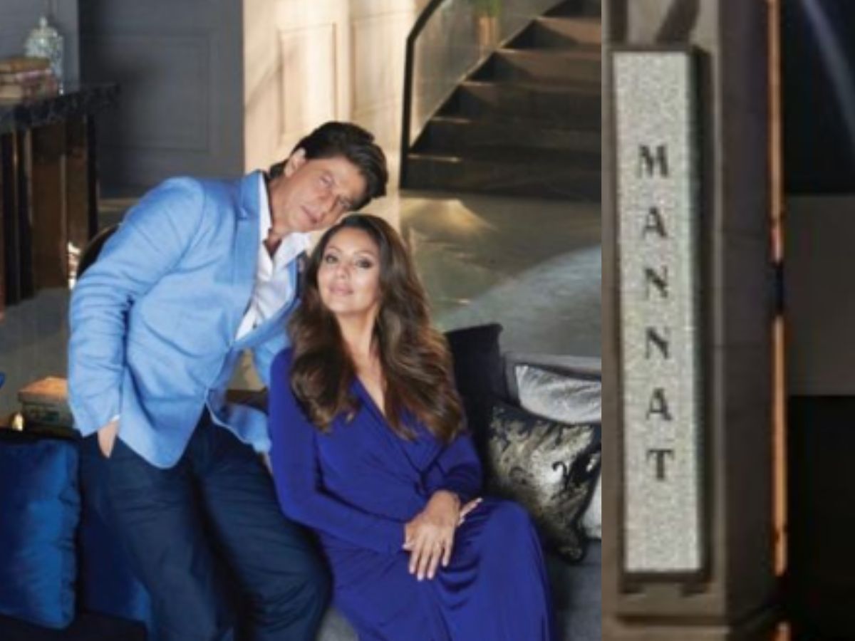 Shah Rukh Khan, mannat, Shah Rukh Khan house mannat, Shah Rukh Khan, Shah Rukh Khan house, शाहरुख खान, शाहरुख खान मन्नत, मन्नत नेमप्लेट, gauri khan, bollywood news, shah rukh khan news, shah rukh khan instagram