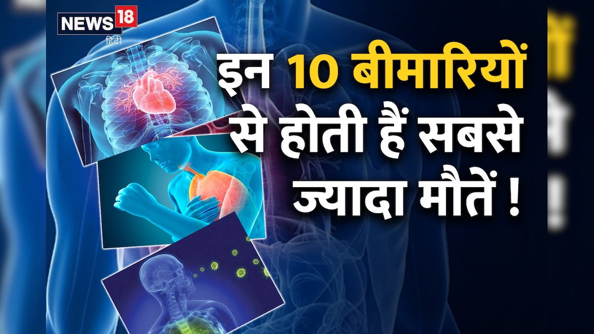 दुनिया में इन 10 बीमारियों से होती हैं सबसे ज्यादा मौतें ! हार्ट डिजीज सुपर किलर