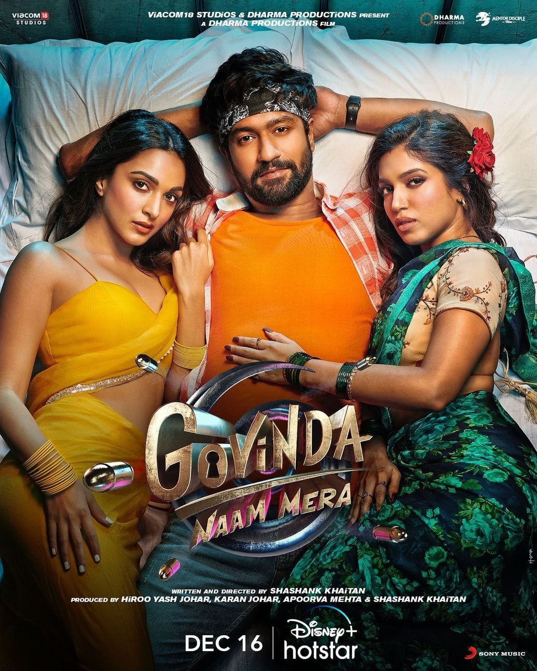 Govinda Naam Mera: कियारा, विक्की और भूमि का नया आई कैचिंग लुक आया सामने, इस दिन OTT पर आएगी फिल्म Kiara Advani, Bhumi Pednekar, Vicky Kaushal,Govinda Naam Mera, 16 december, disny plus hotstar, bollywood news hindi, karan johar, कियारा अडवाणी, विक्की कौशल, भूमि पेडनेकर, गोविंदा नाम मेरा, 16 दिसम्बर, डिज्नी प्लस हॉटस्टार