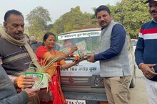 'भारत मिशन 100 करोड़ वृक्ष' के तहत चंबल संभाग में चलाया गया पहला हरित वाहन