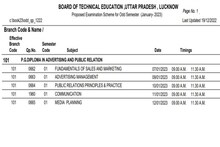 BTEUP Exam 2023 Date Sheet Released: जारी हुई BTEUP 2023 परीक्षा की डेटशीट, यहां से चेक करें टाइम टेबल PDF 