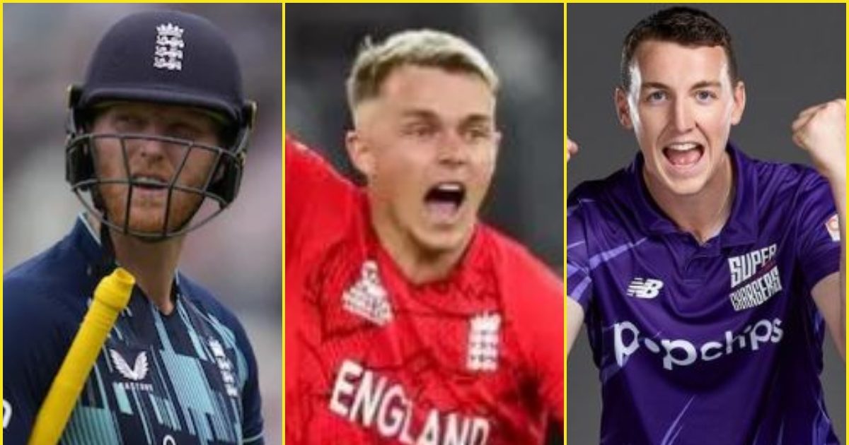 Ben Stokes Sam Curran Harry Brook