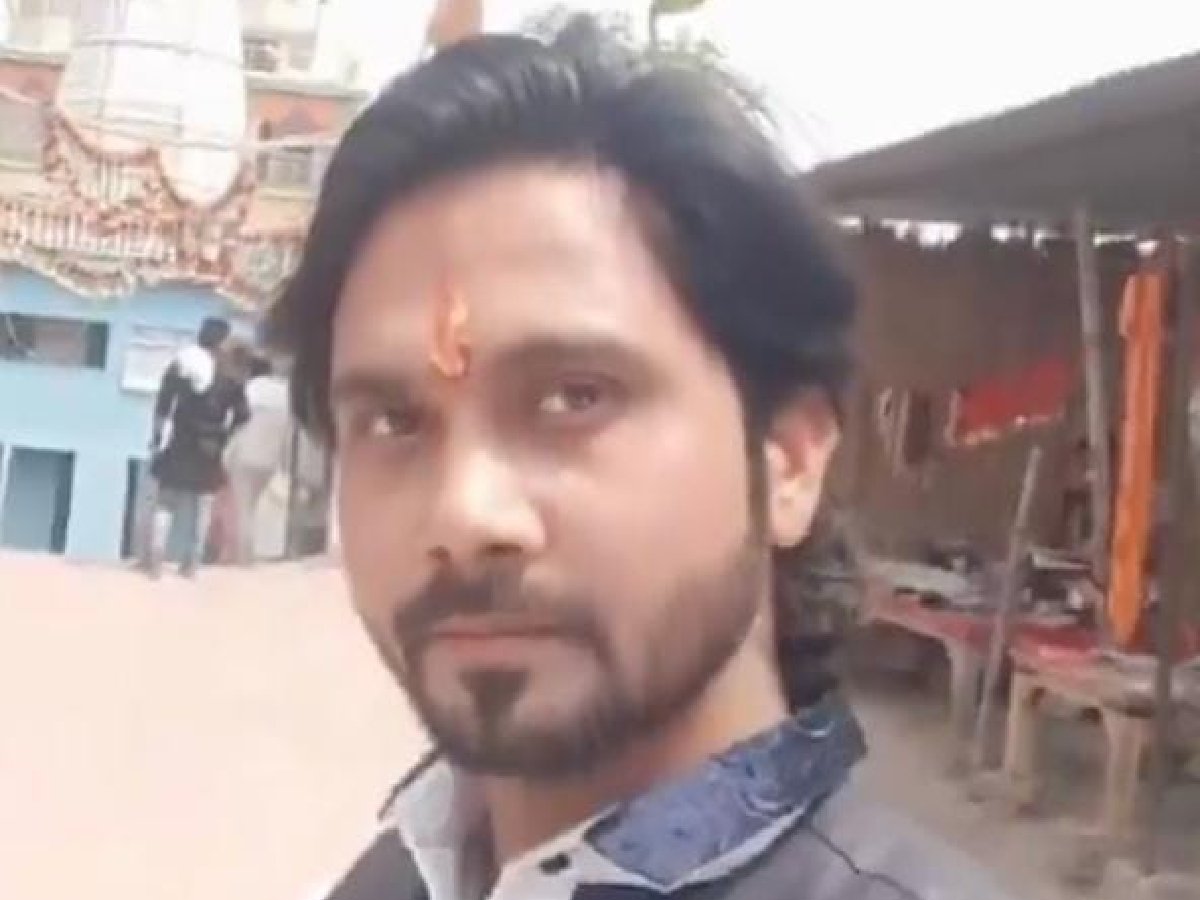 प्रॉपर्टी डीलर राजीव शर्मा उर्फ मंटू शर्मा की फाइल तस्वीर (News18 Hindi)