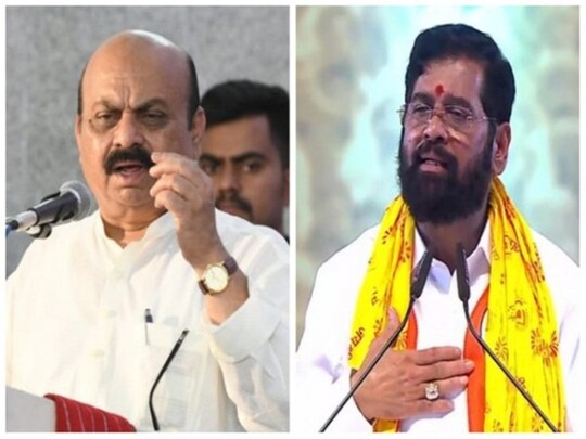 बसवराज बोम्मई और एकनाथ शिंदे ने सीमा विवाद को लेकर टेलीफोन पर बात की.  (ANI)