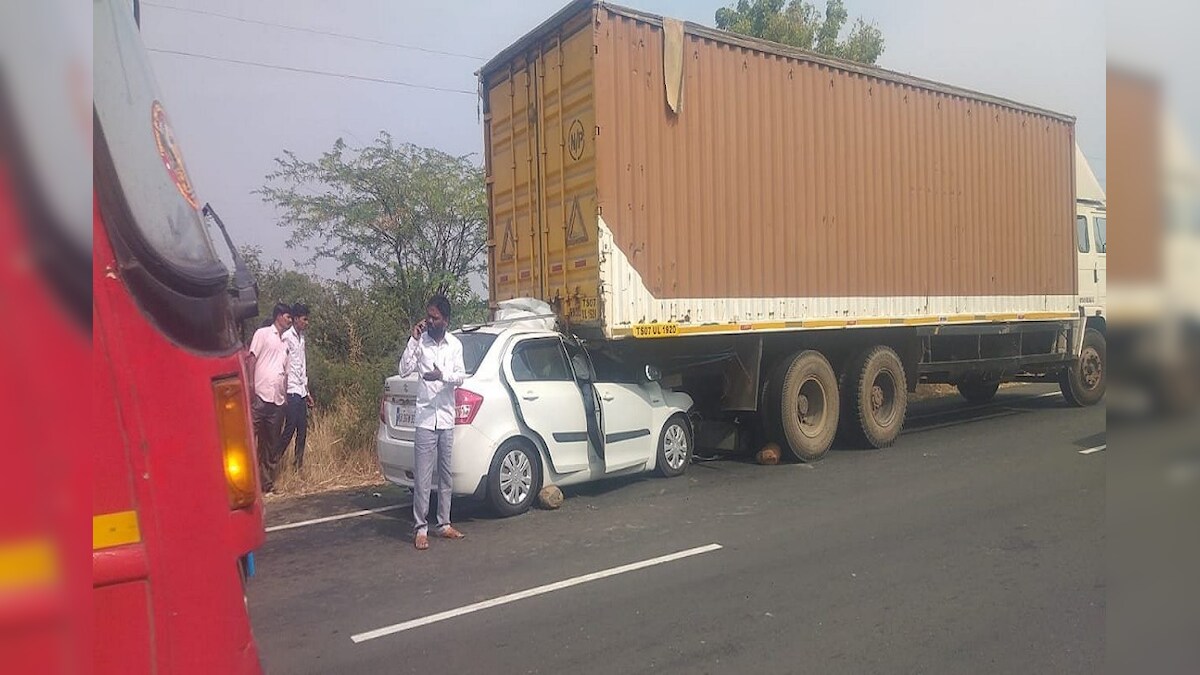 कर्नाटक: तेज रफ्तार कार ने पीछे से ट्रक में मारी जोरदार टक्कर पति-पत्नी की दर्दनाक मौत