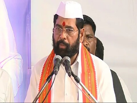 महाराष्ट्र के मुख्यमंत्री एकनाथ शिंदे के सामने हुई नारेबाजी (File Photo)