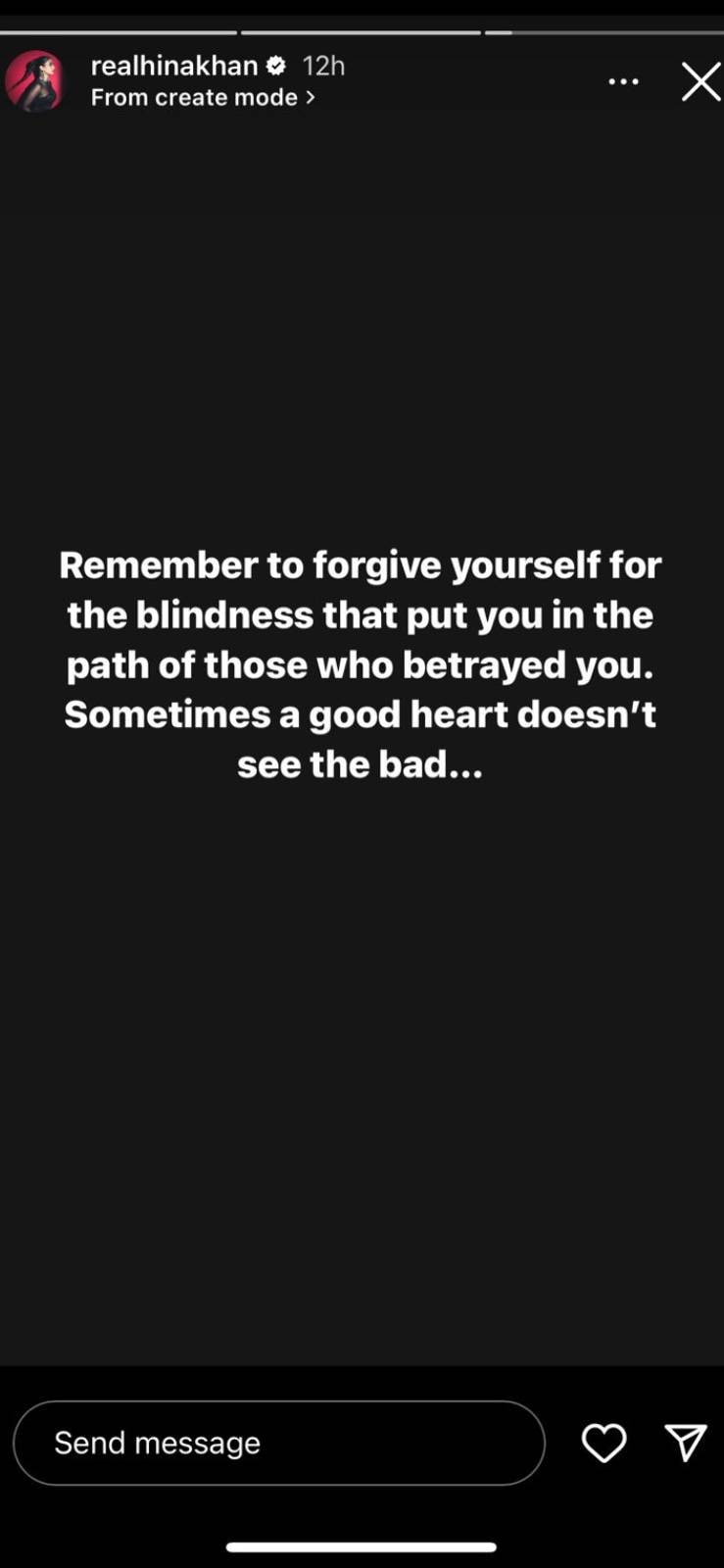 HIna Khan Post