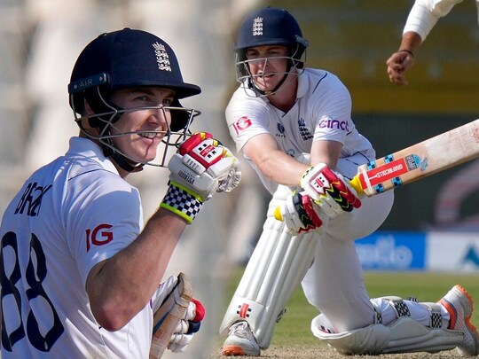 इंग्लैंड के बल्लेबाज हैरी ब्रुक ने पाकिस्तान के खिलाफ तीसरे टेस्ट में शतक जमाया -AP