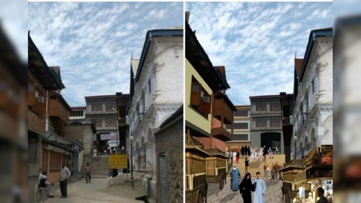 कश्मीर में विकास की बयार जहां कभी चलते थे पत्थर वहां सजेगा बाजार पर्यटकों को मिलेगा प्राचीन शहर का अनुभव