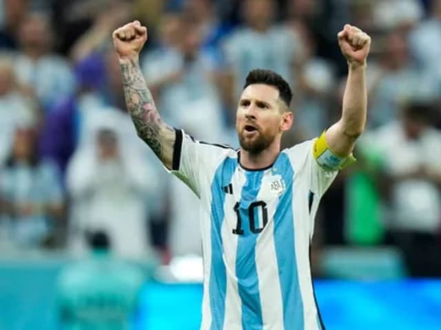 Leonal Messi's team will come down against France 4 years ago Leonal Messi's team will come down against France 4 years ago