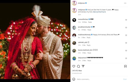 निक जोनास पोस्ट