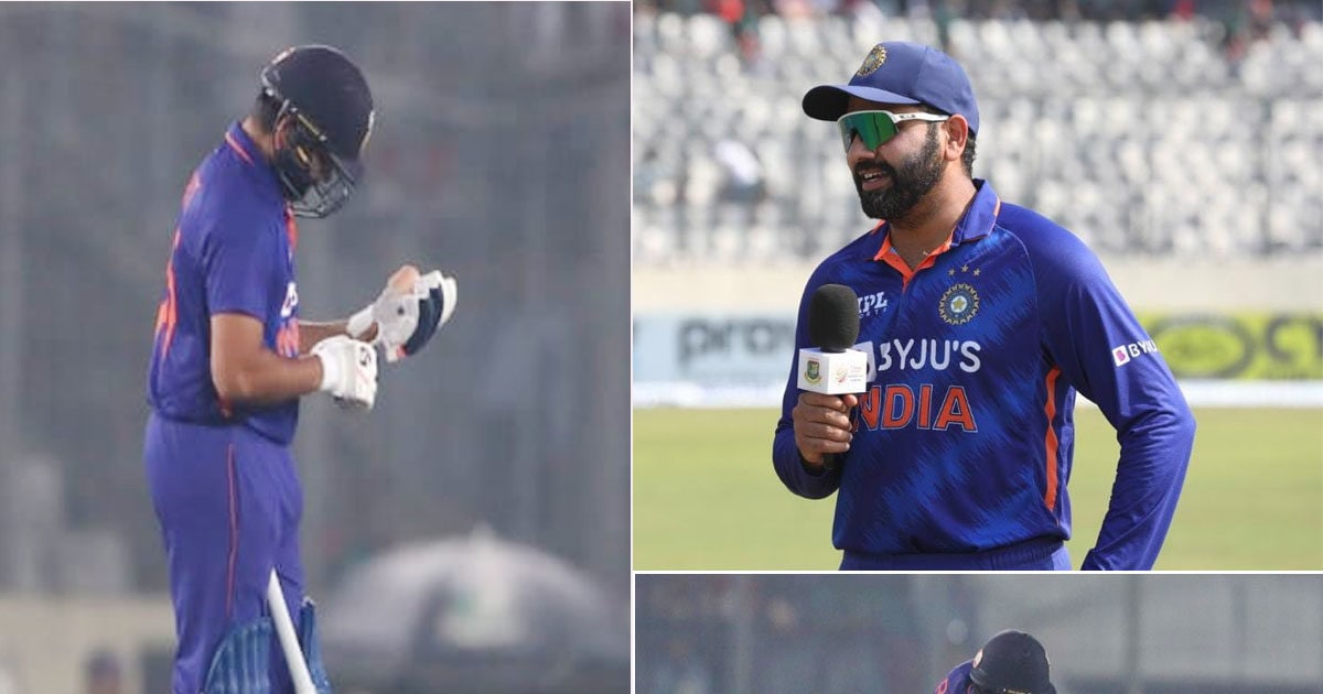 IND vs BAN: After the defeat in the second ODI, Rohit Sharma said – My injury is not deep, the most pain is…