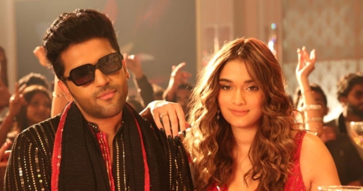 Saiee Manjrekar and guru randhawa