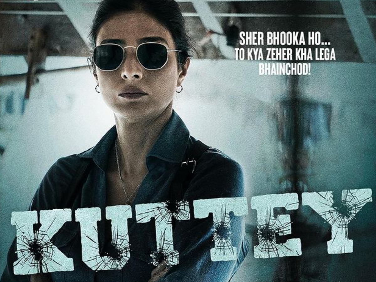 'कुत्ते' को तब्बू के सामने बड़े हुए आसमान ने डायरेक्ट किया है.  (फोटो साभारः Instagram @tabutiful)