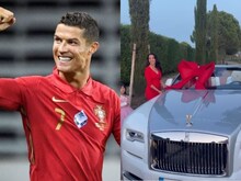 Cristiano Ronaldo को गिफ्ट में ऐसी कार कि खुशी से झूम उठे फुटबॉलर! देखें Video