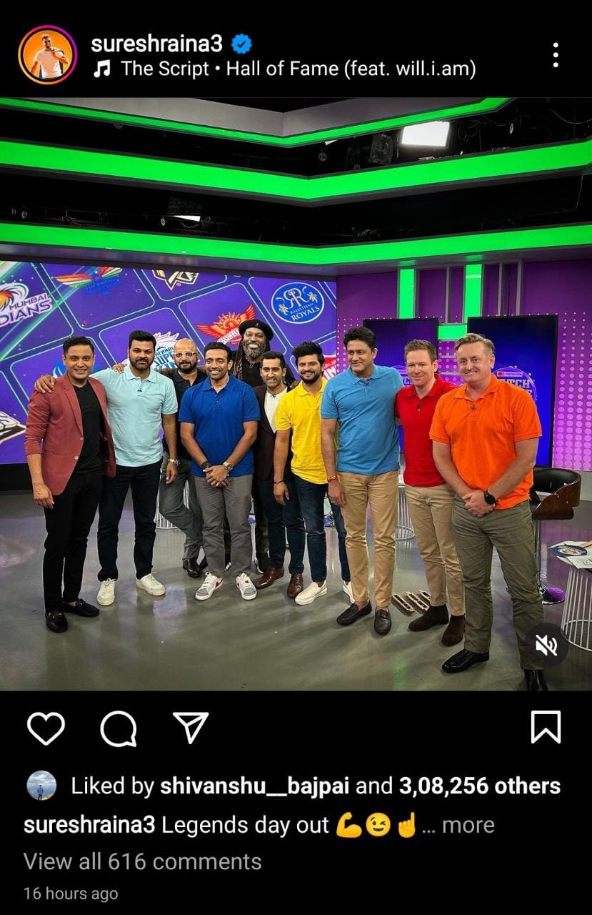Suresh Raina Instagram