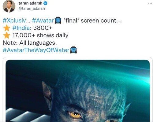 अवतार द वे ऑफ वॉटर, अवतार 2, अवतार द वे ऑफ वॉटर पूरी फिल्म मुफ्त, अवतार द वे ऑफ वॉटर मूवी डाउनलोड, अवतार कलेक्शन, अवतार बिजनेस, अवतार बुकिंग, अवतार रिकॉर्ड, जेम्स कैमरून, हॉलीवुड समाचार, अवतार द वे ऑफ वॉटर ट्रेलर , अवतार द वे ऑफ वॉटर फुल मूवी, अवतार द वे ऑफ वॉटर रनटाइम, अवतार द वे ऑफ वॉटर बजट, हॉलीवुड न्यूज, एवेंजर्स, अवतार, अवतार 2, अवतार रिकॉर्ड, जेम्स कैमरून, अवतार डी वे ऑफ वॉटर