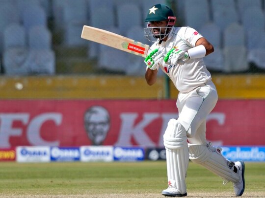 PAK vs NZ 1st Test: बाबर आजम (Babar Azam) ने एक और बेहतरीन पारी खेली. (AP)