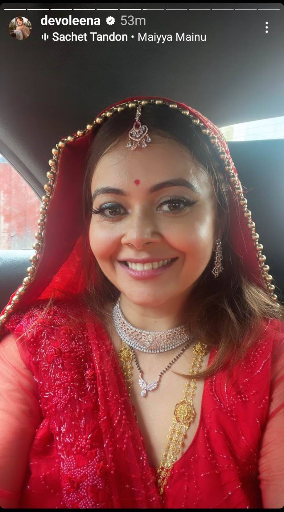 devoleena bhattacharjee got married, devoleena bhattacharjee wedding photos, vishal singh,vishal,instagram