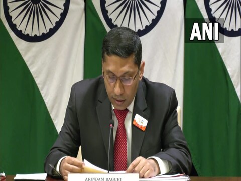 भारत-अमेरिका सैन्य अभ्यास पर चीन की आपत्ति का भारत ने दिया जवाब. (Credit-ANI)